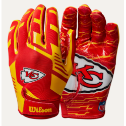 gants de receveurs wilson nfl stretch fit Chiefs