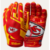 gants de receveurs wilson nfl stretch fit Chiefs