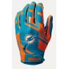 Receiver American football glove wilson nfl stretch Dolphins
