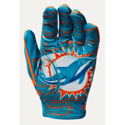 Receiver American football glove wilson nfl stretch Dolphins