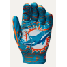 Receiver American football glove wilson nfl stretch Dolphins