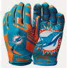 Receiver American football glove wilson nfl stretch Dolphins