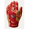 gants de receveurs wilson nfl stretch fit 49ers