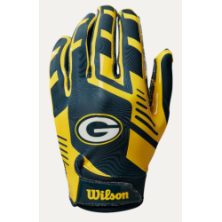 gants de receveurs wilson nfl stretch fit 49ers