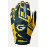 gants de receveurs wilson nfl stretch fit 49ers