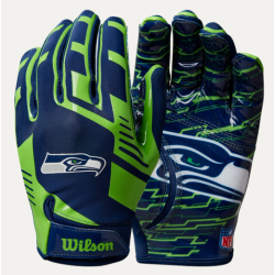 gants de receveurs wilson nfl stretch fit Seahawks