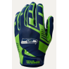 Receiver American football glove wilson nfl stretch Seahawks