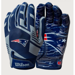 gants de receveurs wilson nfl stretch fit Patriots