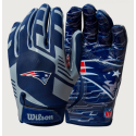 gants de receveurs wilson nfl stretch fit Patriots
