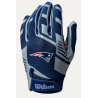 gants de receveurs wilson nfl stretch fit Patriots