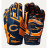 gants de receveurs wilson nfl stretch fit Bears