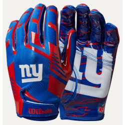 gants de receveurs wilson nfl stretch fit Giants
