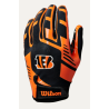 gants de receveurs wilson nfl stretch fit Bengals
