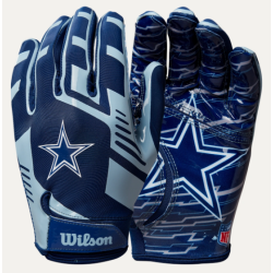gants de receveurs wilson nfl stretch fit Cowboys