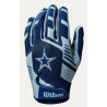 gants de receveurs wilson nfl stretch fit Cowboys