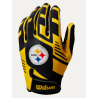 Receiver American football glove wilson nfl stretch Steelers