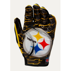 Receiver American football glove wilson nfl stretch Steelers