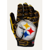 Receiver American football glove wilson nfl stretch Steelers