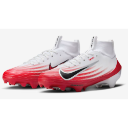 Chaussures football américain NIKE Vapor Pro 1 Blanc Rouge