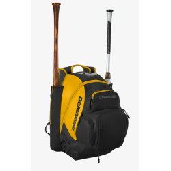 Sac à dos de baseball, softball DeMarini Voodoo OG Jaune