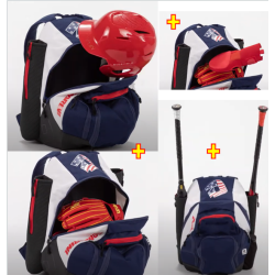 Sac à dos de baseball, softball DeMarini Voodoo OG Charcoal