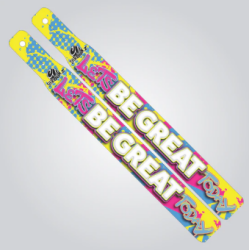 SHRUUMZ Flaggen LETS BE GREAT TODAY Rot