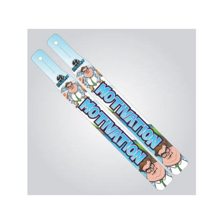 SHRUUMZ MOTIVATION pair of flags for flag football