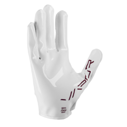 NIKE VAPOR JET 8.0 american football gloves white Maroon