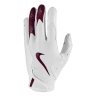 NIKE VAPOR JET 8.0 Blanc Bordeaux gants de foot US SKILL positions