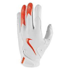 NIKE VAPOR JET 8.0 american football gloves white orange