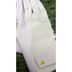 Gant de football américain et flag football ADIDAS Adizero 15 Electric Exotic Blanc Noir