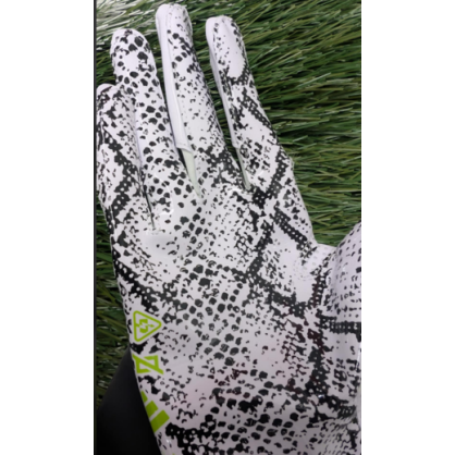 ADIDAS Adizero 15 Electric Exotic Weiß Schwarz American Football und Flag football handschuhe