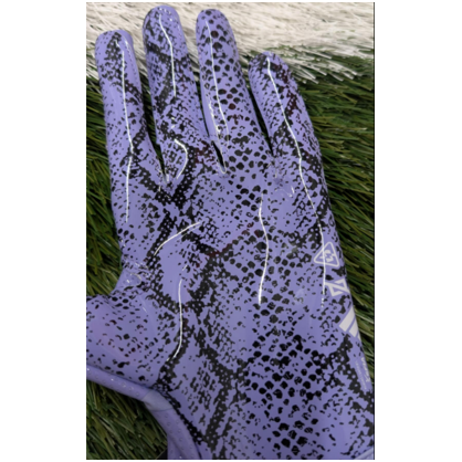 ADIDAS Adizero 15 Electric Exotic Purple American Football and Flag Football Glove.