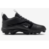 Crampons football américain NIKE ALPHA MENACE 4 Shark Noire Gris