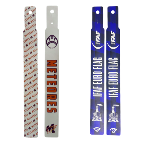 Customized flags double sided with your team logo for your SHRUUMZ pop