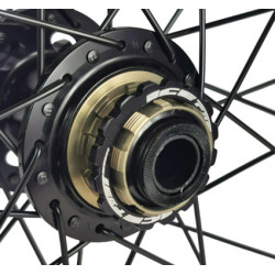 PAIRE DE ROUES BMX ICE Carbone 20" x 1- 3/8