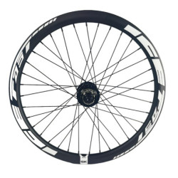PAIRE DE ROUES BMX ICE Carbone 20" x 1- 3/8