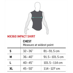 Gilet de protection pour le BMX RACE G-FORM MX 360 pour tous les pilotes