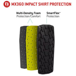 Gilet de protection pour le BMX RACE G-FORM MX 360 pour tous les pilotes