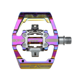 Pédales auto BMX HT T2-SX pour tous les pilotes de BMX race.